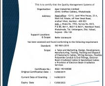 ISO 9001-2015-Khd Plant